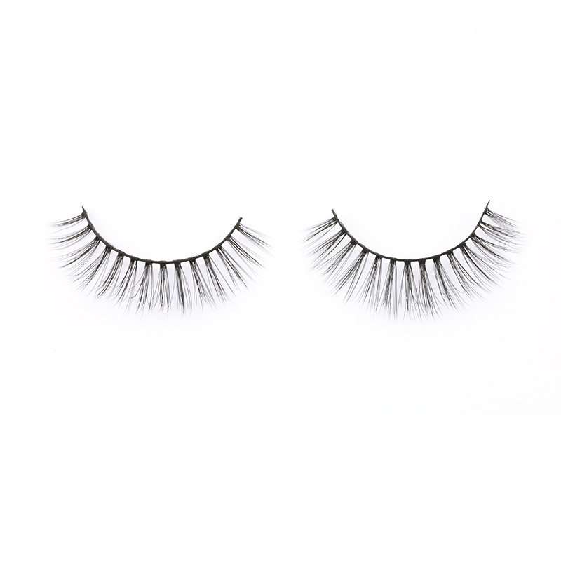 2020 USA UK New Own Brand Silk Lashes Private Label Wholesale 3D Faux Mink Eyelashes Curelty Free 3D Silk Lashes JN71